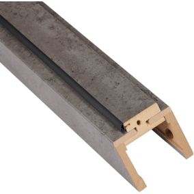 Belka ościeżnicy regulowana 100-140 mm ciemny beton 60 cm