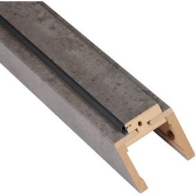 Belka ościeżnicy regulowana 100-140 mm ciemny beton 90 cm