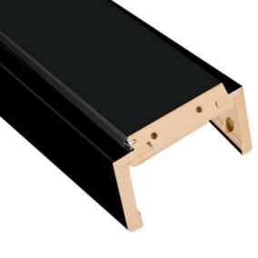Belka ościeżnicy regulowana Fortia 115-135 mm 8 cm 90 stopni 80 czarna