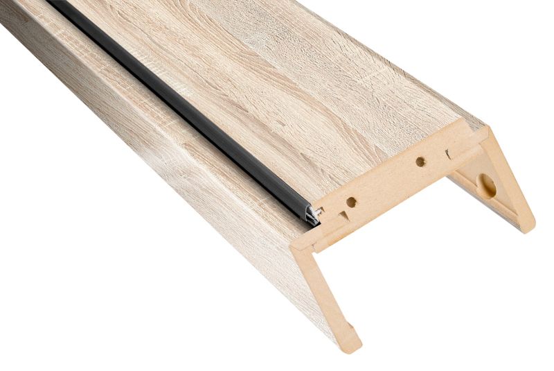 Belka ościeżnicy regulowana PerfectDoor 100-140 mm 90 dąb sonoma