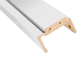 Belka ościeżnicy regulowana Stira Door 115-135 mm 70 cm do drzwi bezprzylgowych kredowobiała