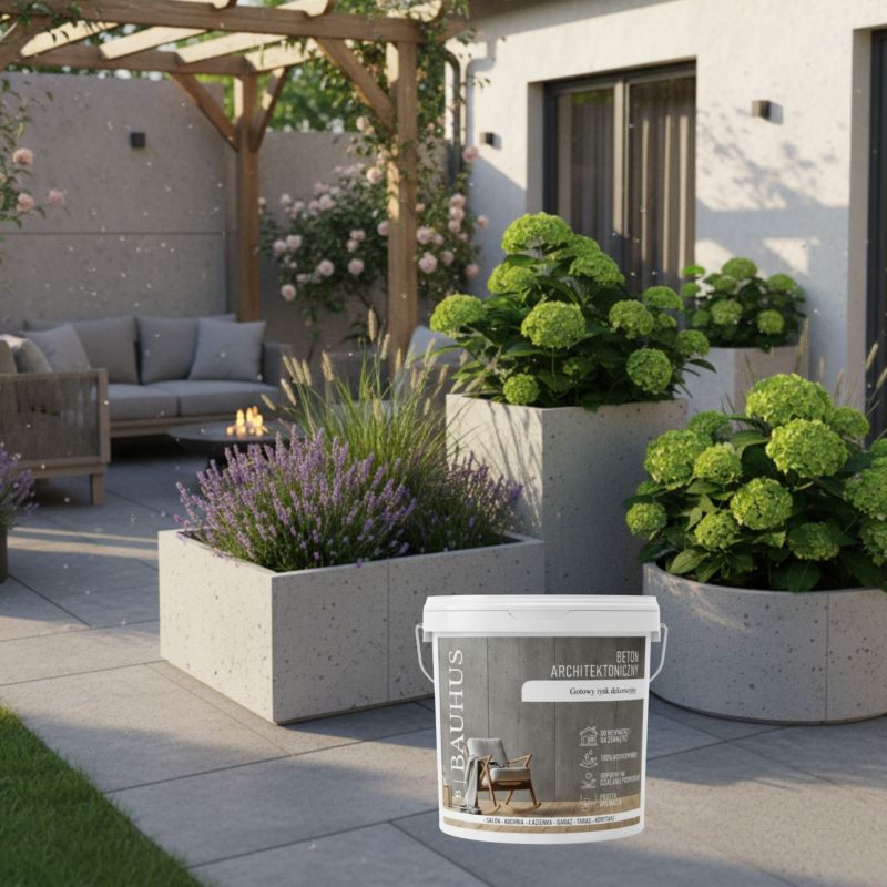 Beton architektoniczny Bauhus tynk dekoracyjny 8 kg