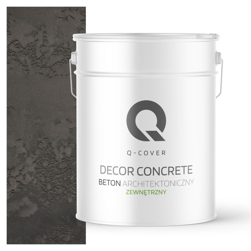 Beton Architektoniczny Zewnętrzny Q-Cover Szary Ciemny F276 15KG