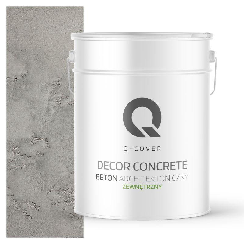 Beton Architektoniczny Zewnętrzny Q-Cover Szary Naturalny F275 15KG