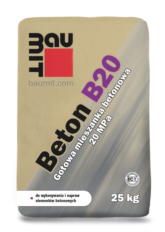 Beton Baumit B20 25 kg