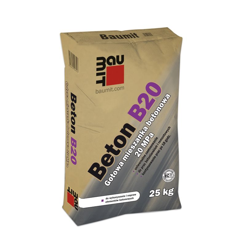 Beton Baumit B20 25 kg