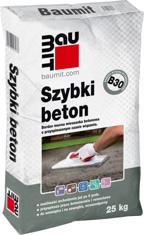 Beton szybkosnący Baumit B30 25 kg