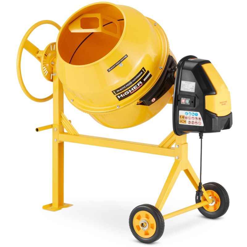 Betoniarka budowlana elektryczna mieszalnik HIGHER PROFESSIONAL 120L / 230V / 650W 1 szt.