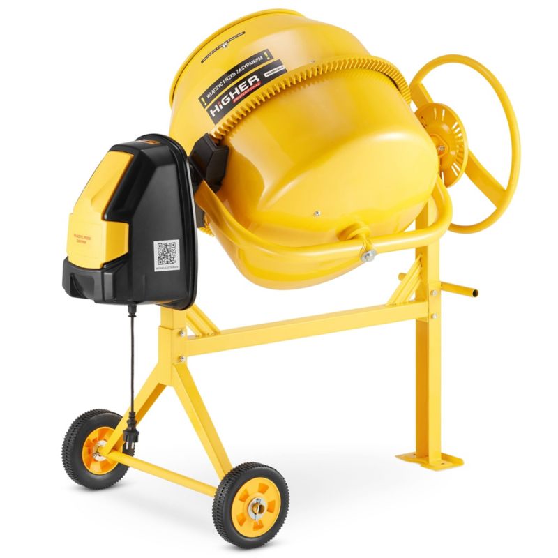 Betoniarka budowlana elektryczna mieszalnik HIGHER PROFESSIONAL 120L / 230V / 650W 1 szt.