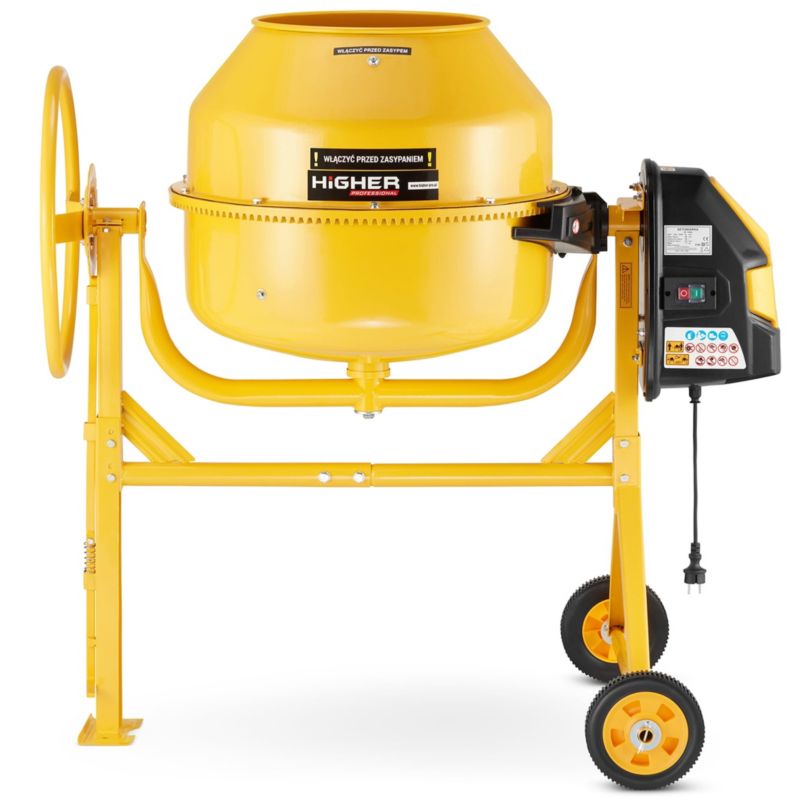 Betoniarka budowlana elektryczna mieszalnik HIGHER PROFESSIONAL 160L / 230V / 1300W 1 szt.