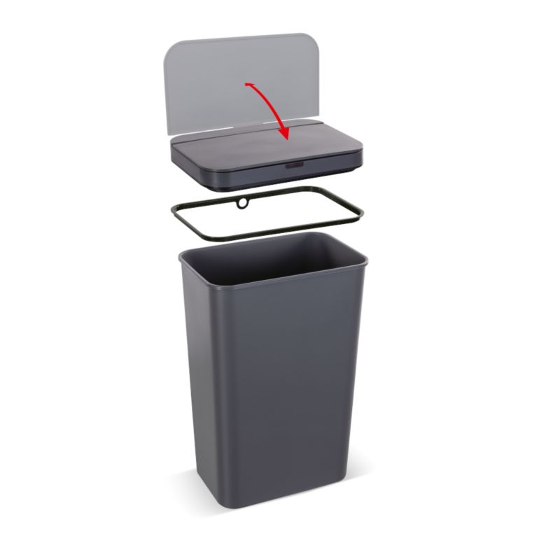 Bezdotykowy Kosz Automatyczny Lamart LT8108 Z Czujnikiem Śmietnik 50L USb 1szt