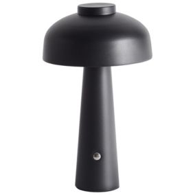 Bezprzewodowa lampa stołowa LED Agusan Ze ściemniaczem Metal Czarny 1 szt.