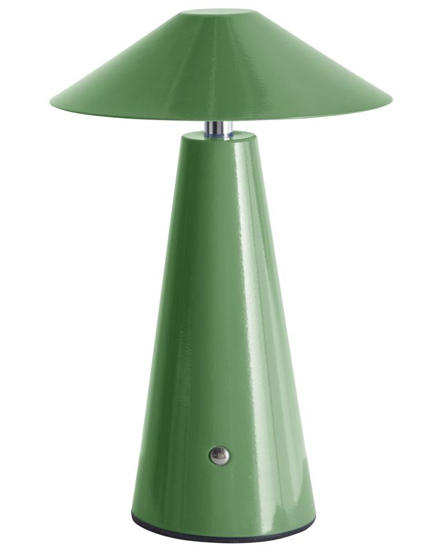 Bezprzewodowa lampa stołowa LED Apayao Ze ściemniaczem Metal Zielony 1szt.