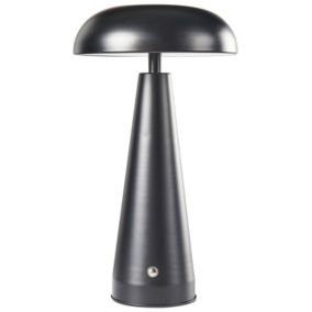 Bezprzewodowa lampa stołowa LED Bocono Z czujnikiem ruchu Metal Czarny 1 szt.