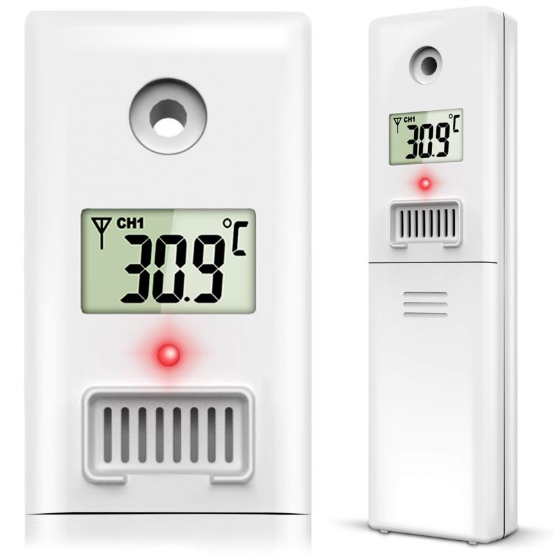 Bezprzewodowy czujnik Berdsen temperatury do stacji pogody nadajnik 1szt.