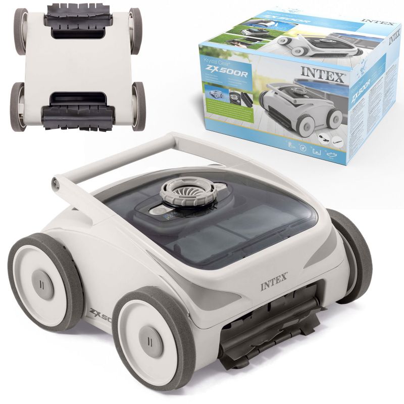 Bezprzewodowy odkurzacz Intex 28624 do dna ścian robot basenowy samojezdny 1szt.