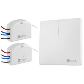 Bezpzewodowy włacznik kinetyczny El Home Safety Solution WSS-22H2 podwójny