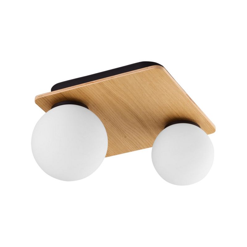 BIANCA WOOD LAMPA SUFITOWA 2 - 1 SZT.