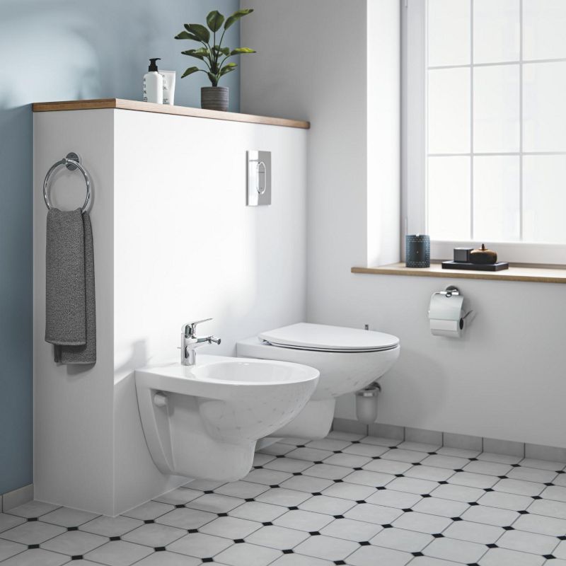Bidet wiszący Grohe Bau Ceramic biały 526x370 mm z przelewem ceramika 1 szt.