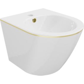 Bidet wiszący Mexen Lena biały/złoty 48 cm  35224805 1 szt.