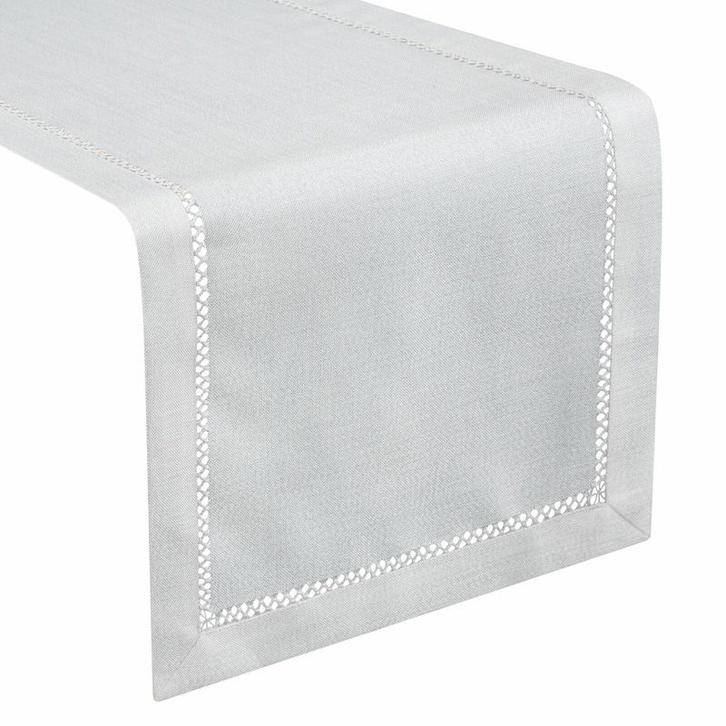 Bieżnik EMILY Eurofirany 40 x 180 cm biały klasycznie elegancki szt. 1