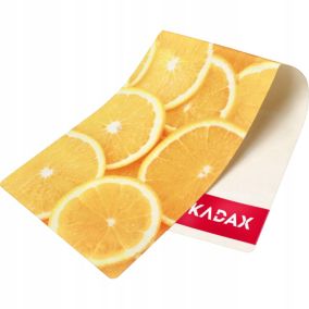 Bieżnik KADAX Na Stół Obrus Plamoodporny matowy 95x33 cm Pomarańcze Pomarańczowy 1 szt.
