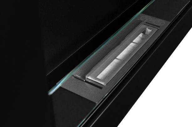 BIOKOMINEK  BiokominkiGMT  BOX 650X400 czarny z szybą 1 szt.