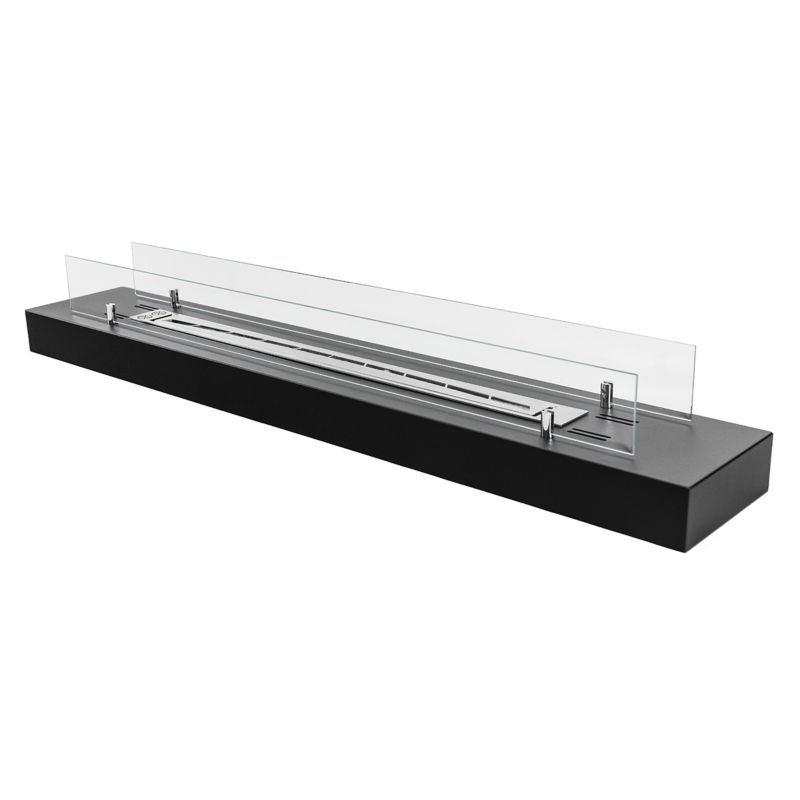 Biokominek Yannkes FlameBox stojący 120 cm z szybą 1szt.