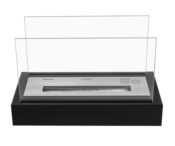 Biokominek Yannkes Latte stojący 36 cm z szybą 1szt.