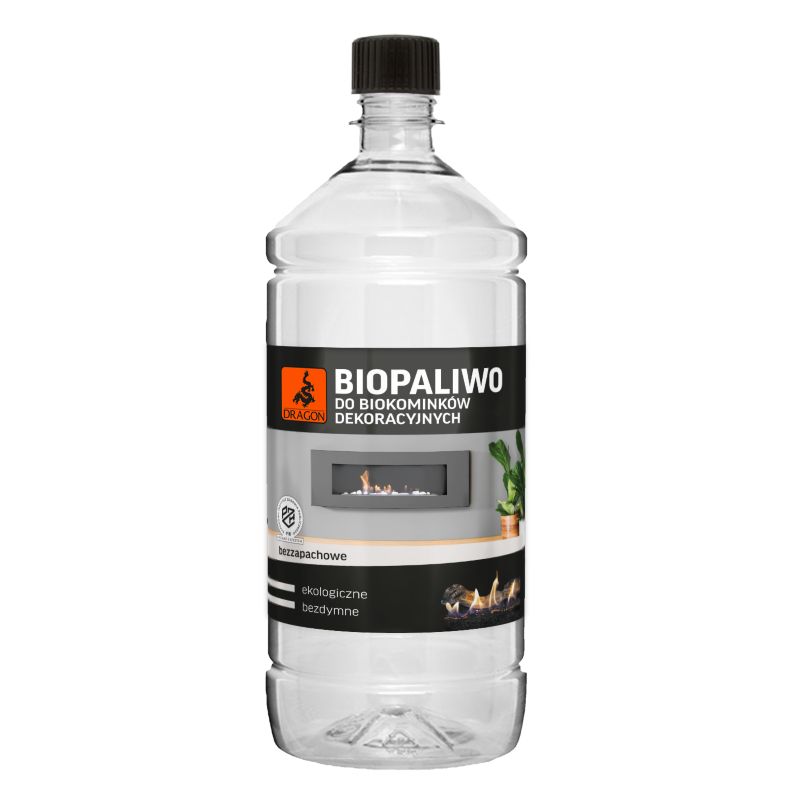 Biopaliwo do biokominka Dragon bezzapachowe 1 l