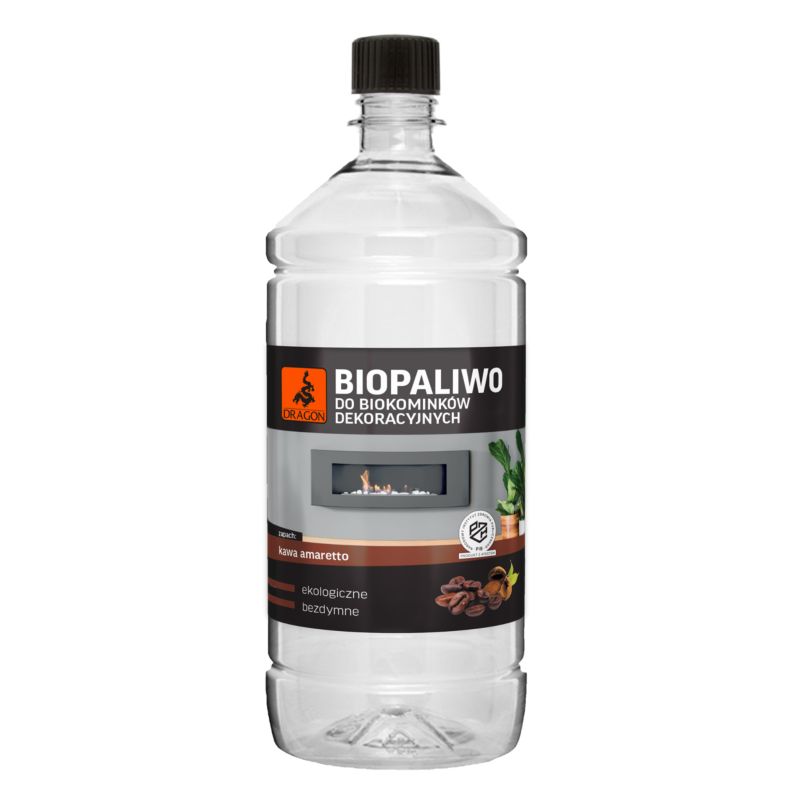 Biopaliwo do biokominka Dragon kawa amaretto 1 l