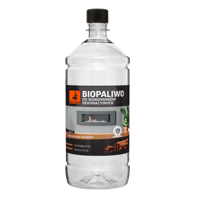 Biopaliwo do biokominka Dragon świąteczne wypieki 1 l
