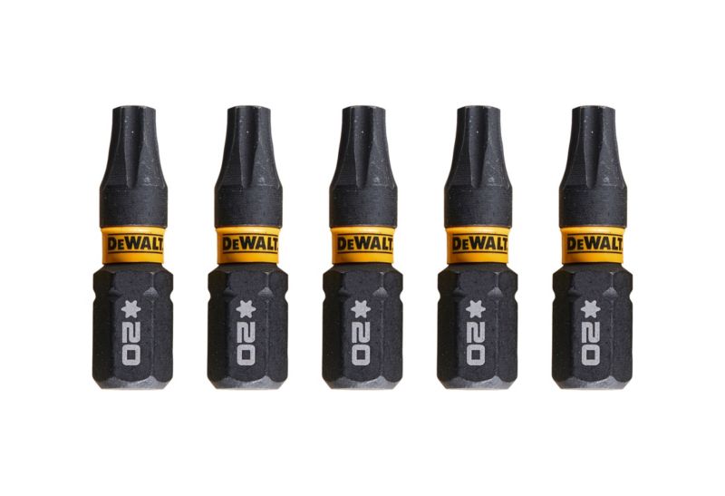 Bity udarowe DeWalt T20/25 mm 5 sztuk