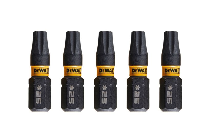 Bity udarowe DeWalt T25/25 mm 5 sztuk
