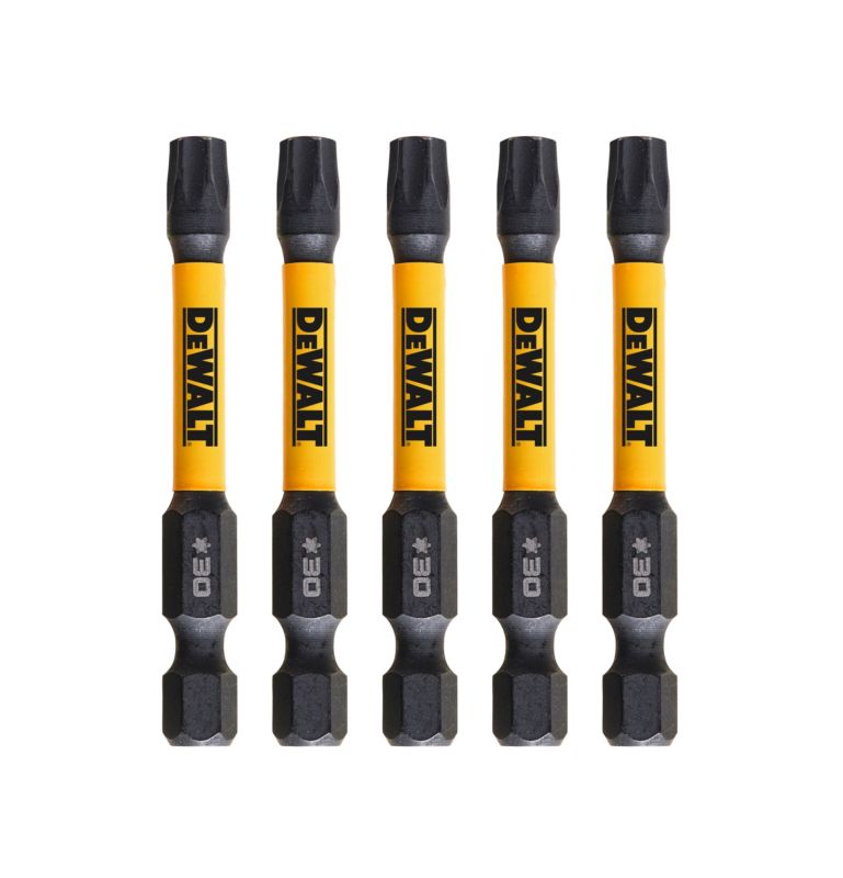Bity udarowe DeWalt T30/50 mm 5 sztuk