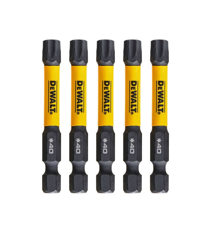 Bity udarowe DeWalt T40/50 mm 5 sztuk
