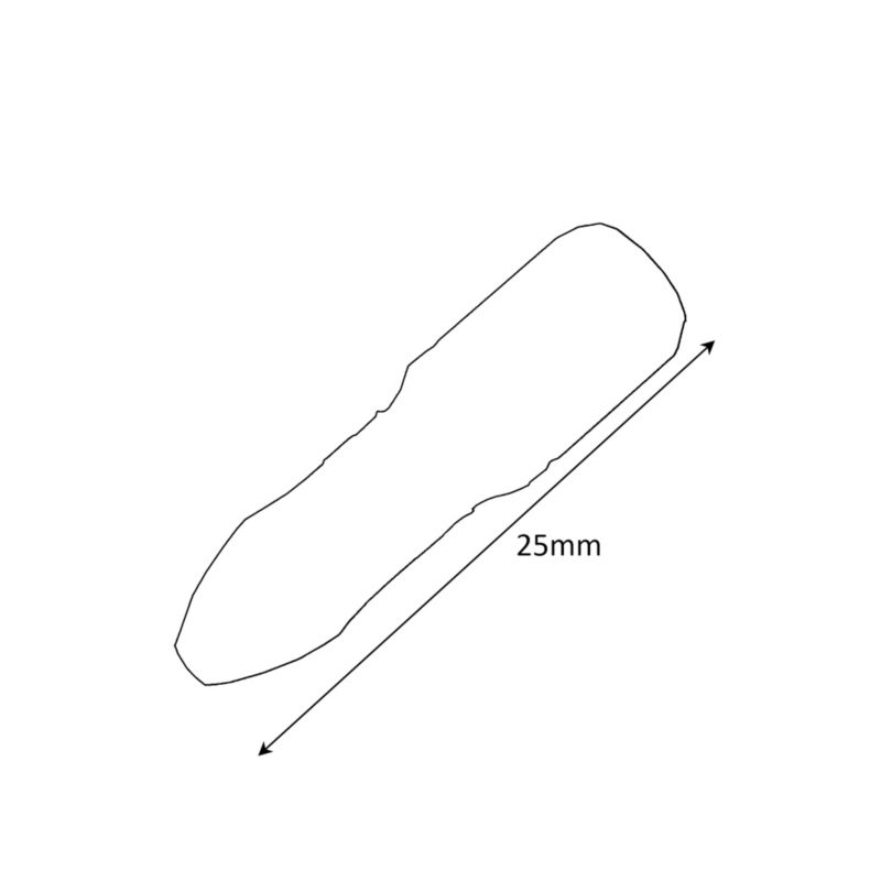Bity udarowe Erbauer 25 mm PZ1 3 szt.