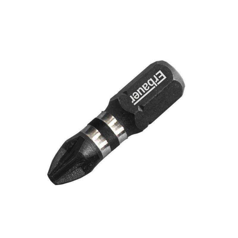 Bity udarowe Erbauer 25 mm PZ3 3 szt.