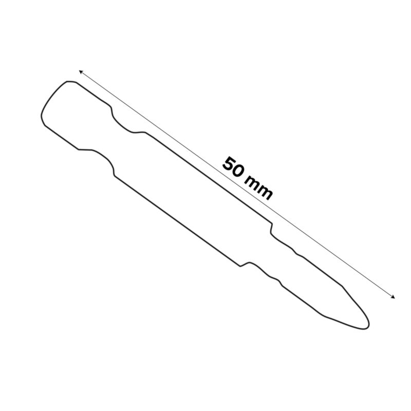 Bity udarowe Erbauer 50 mm PZ1 3 szt.