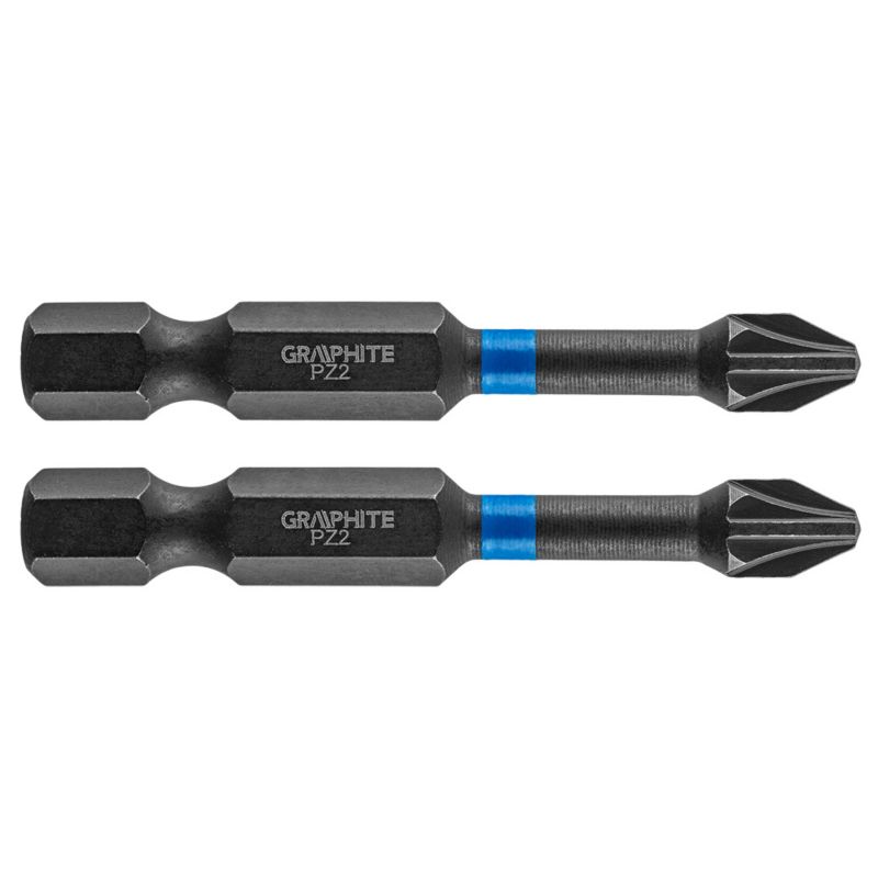 Bity udarowe GRAPHITE typ PZ2 x 50 mm, 2 szt. 1 kpl.