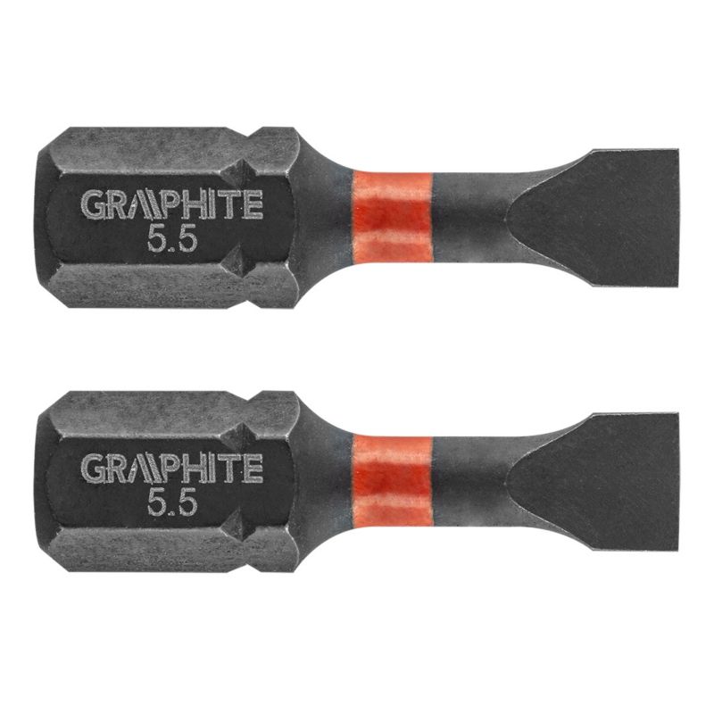 Bity udarowe GRAPHITE typ SL5 1 kpl.