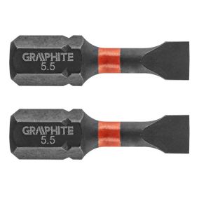 Bity udarowe GRAPHITE typ SL5 1 kpl.