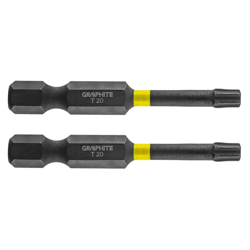 Bity udarowe GRAPHITE typ TX20 1 kpl.
