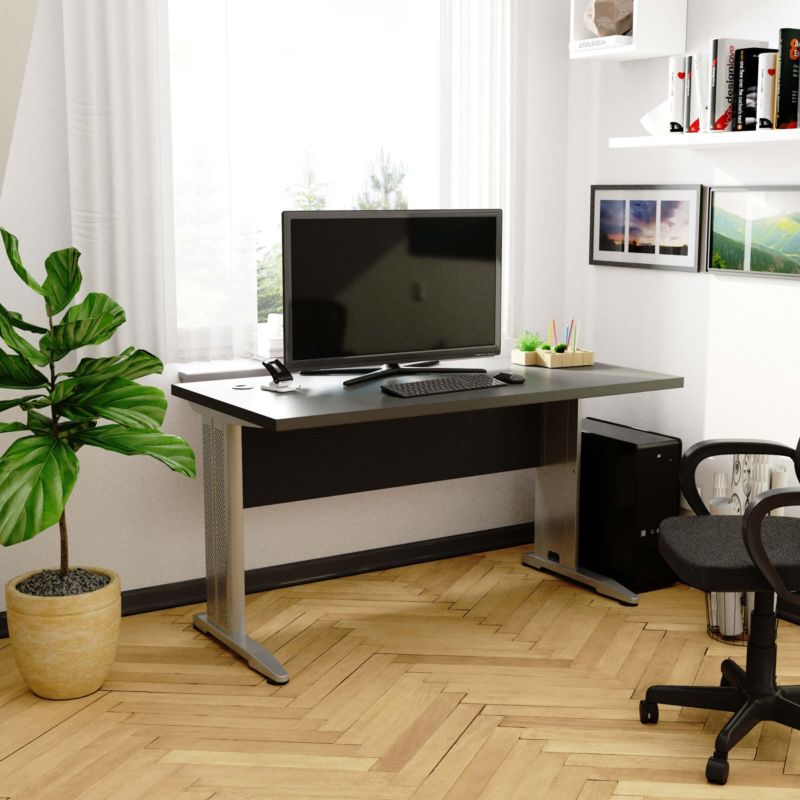 Akord BM135 psací stůl Graphite Grey 135 cm barva Graphite Grey matná 135x60x76 cm 1 ks.