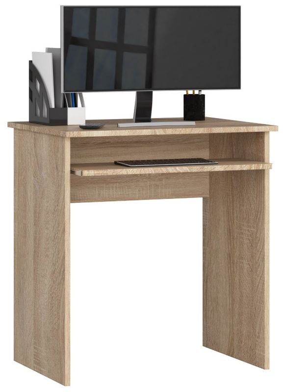 Biurko Akord Star Dąb Sonoma 68 cm kolor Dąb Sonoma mat 1 półka 68x51x74 cm 1 szt.