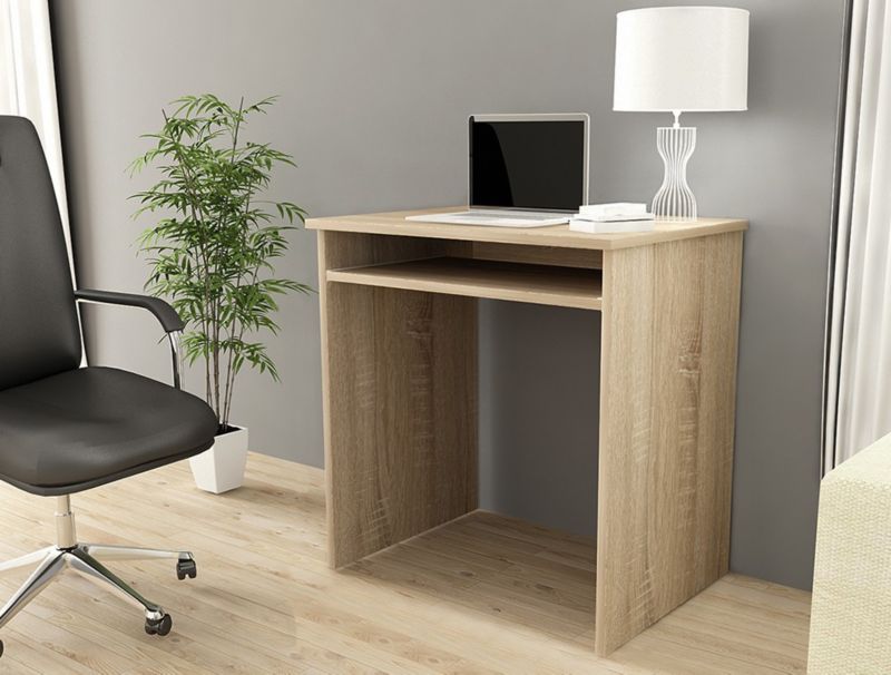 Biurko Akord Star Dąb Sonoma 68 cm kolor Dąb Sonoma mat 1 półka 68x51x74 cm 1 szt.