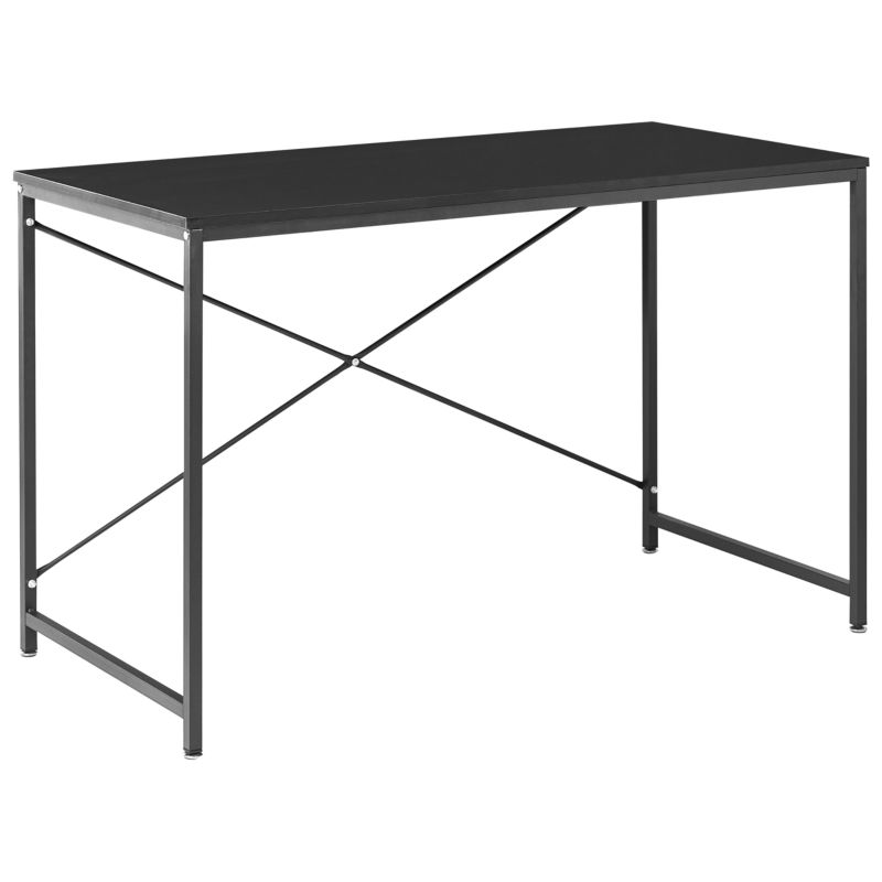 Biurko Andaste Czarny 120 cm 60 cm 1 szt.