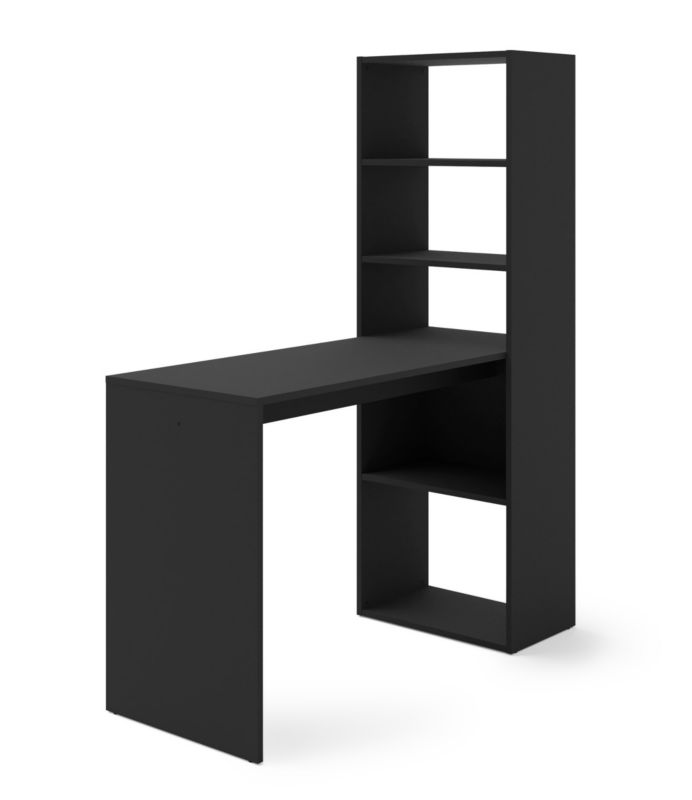 Biurko Bim Furniture HARMONY z regałem czarny mat 1 szt.