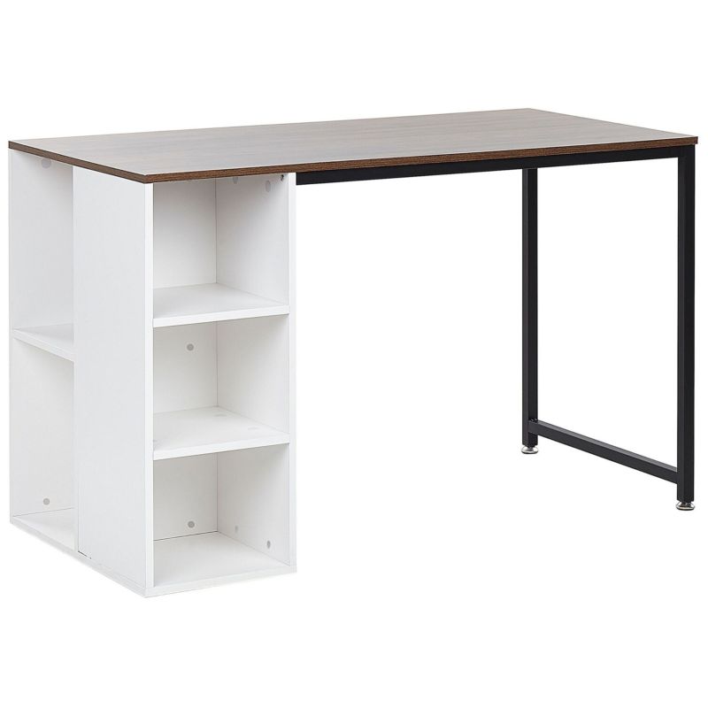 Biurko Dese Brązowy/ biały 120 cm 60 cm 1 szt.