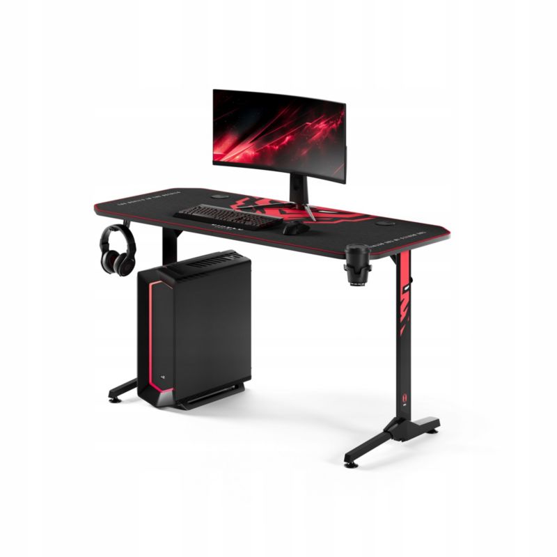 Biurko Diablo Chairs 140 cm czarne 1 szt